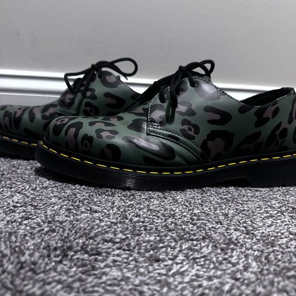 Dr. Martins Frankenstein/leopard print like new 12 - Picture 2 of 7